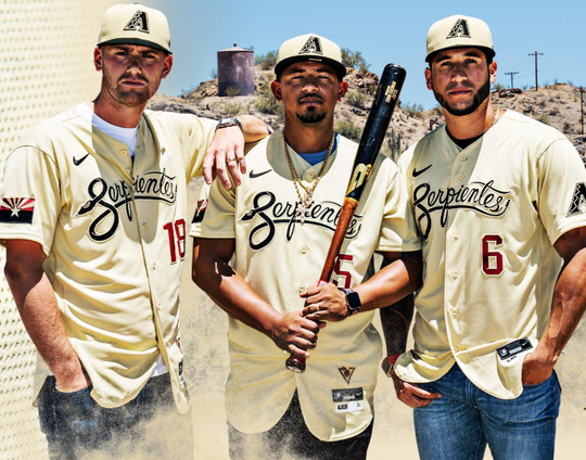 Do you like the Arizona Diamondbacks' 'Serpientes' uniform?