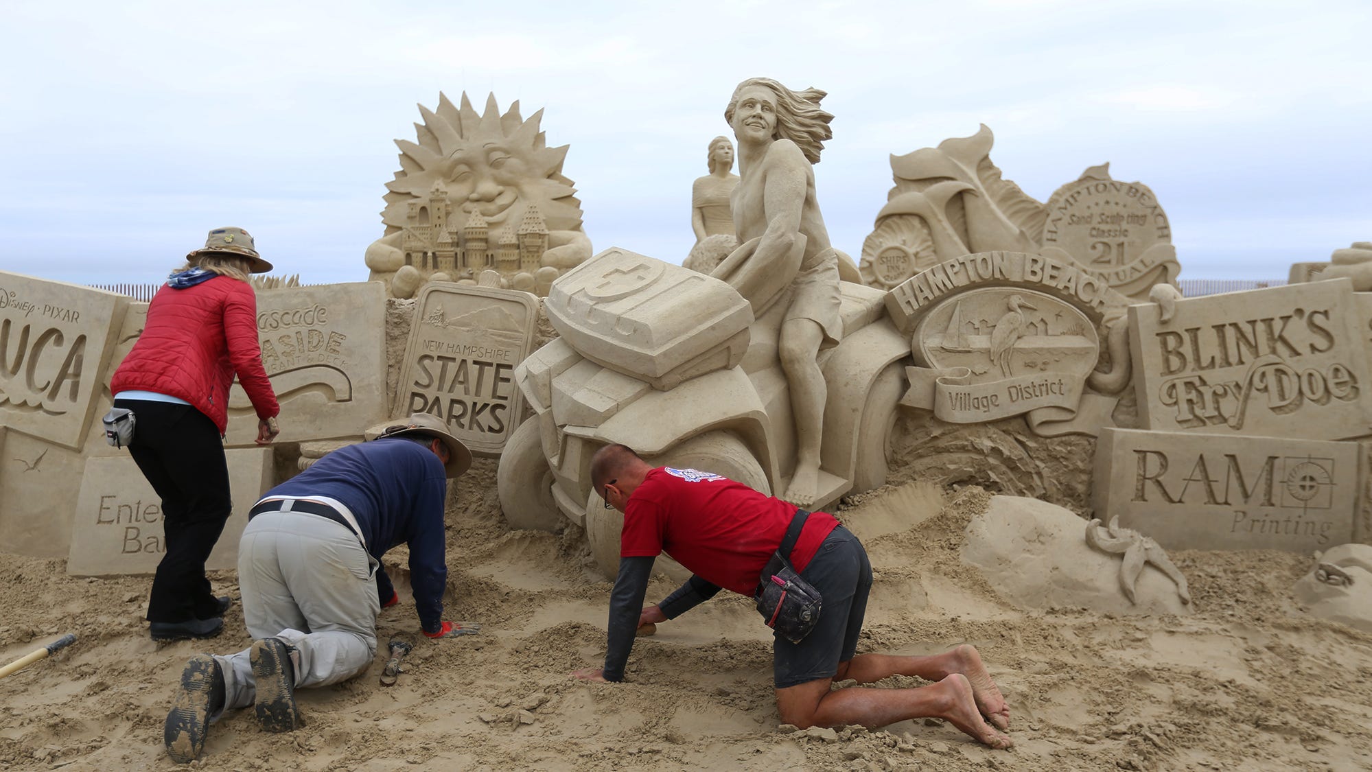 Hampton Beach NH Master Sand Sculpting Classic 2022: What to expect