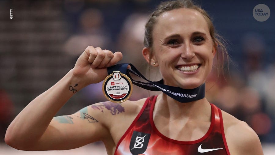 Shelby Houlihan is the reigning national champion and American record-holder at both 1,500 and 5,000 meters.
