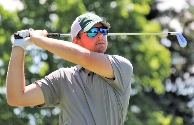 MSU golfer Bradley Smithson held onto his opening round lead at the Michigan Open and leads after two rounds.