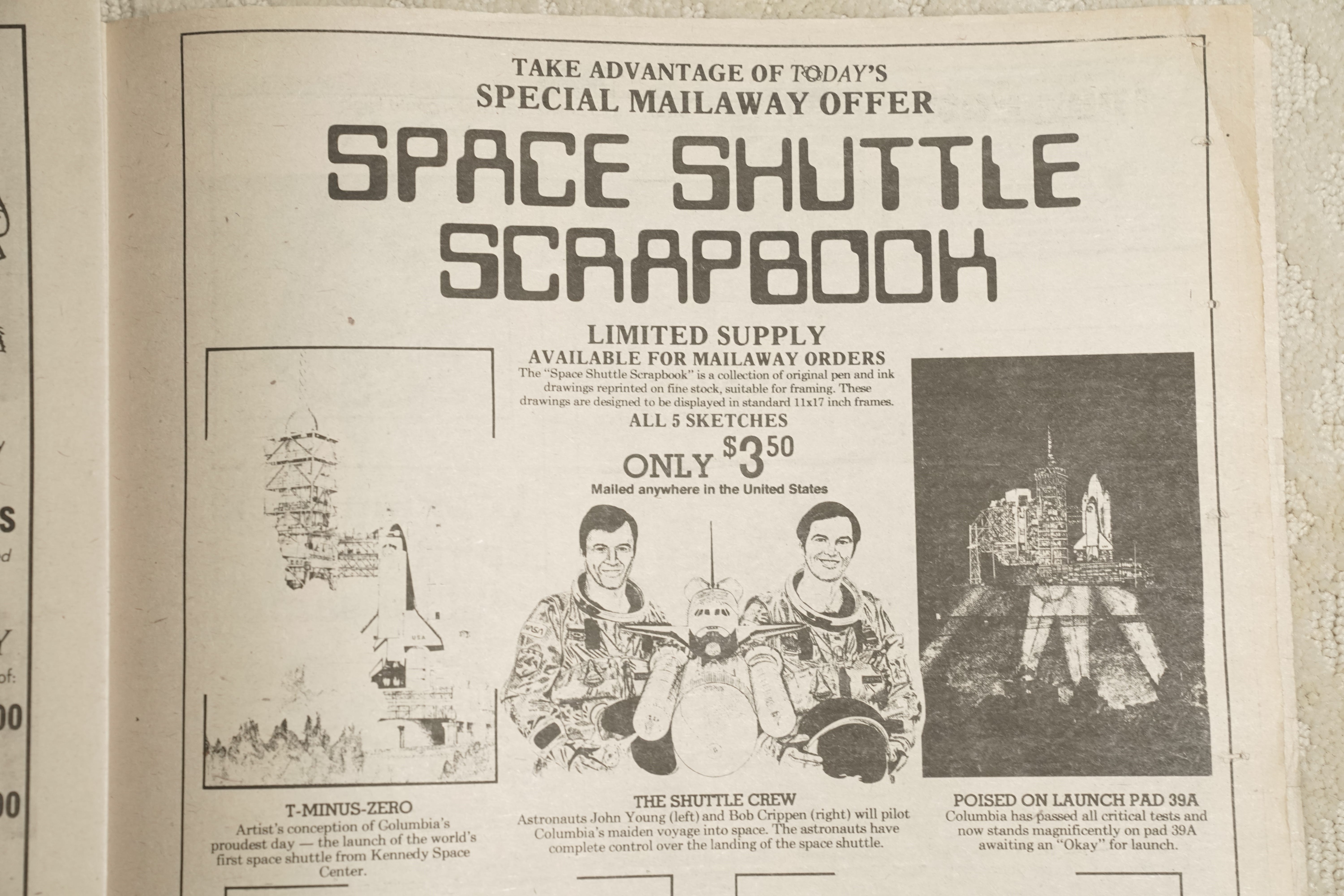 Bill Baker was the artist behind FLORIDA TODAY’s Space Shuttle Scrapbook.