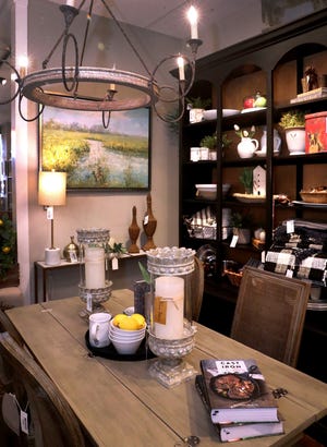 A dinning room display at JD's All About Home on Tuesday, June 15, 2021. The Murfreesboro store will be moving to a larger space the former Pepper+Peach Hot Chicken location at 1824 Old Fort Parkway in Murfreesboro. 