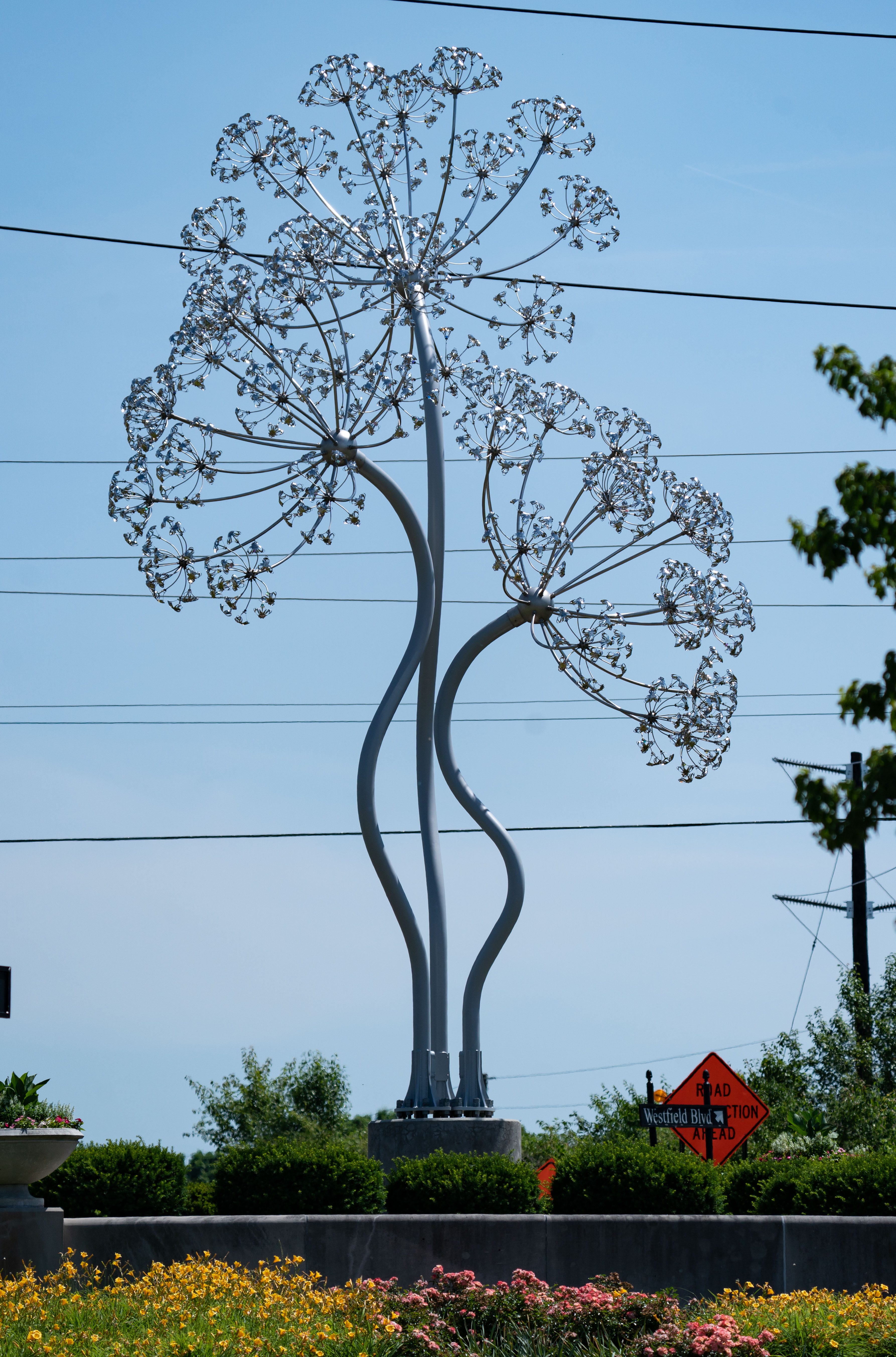 Indiana Art Carmel roundabout artwork has a story behind it