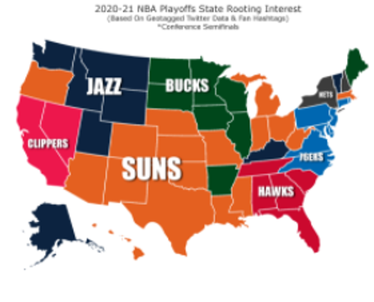 That's a lot of orange representing support for the Phoenix Suns in the 2021 NBA postseason, and there could soon be a lot more.