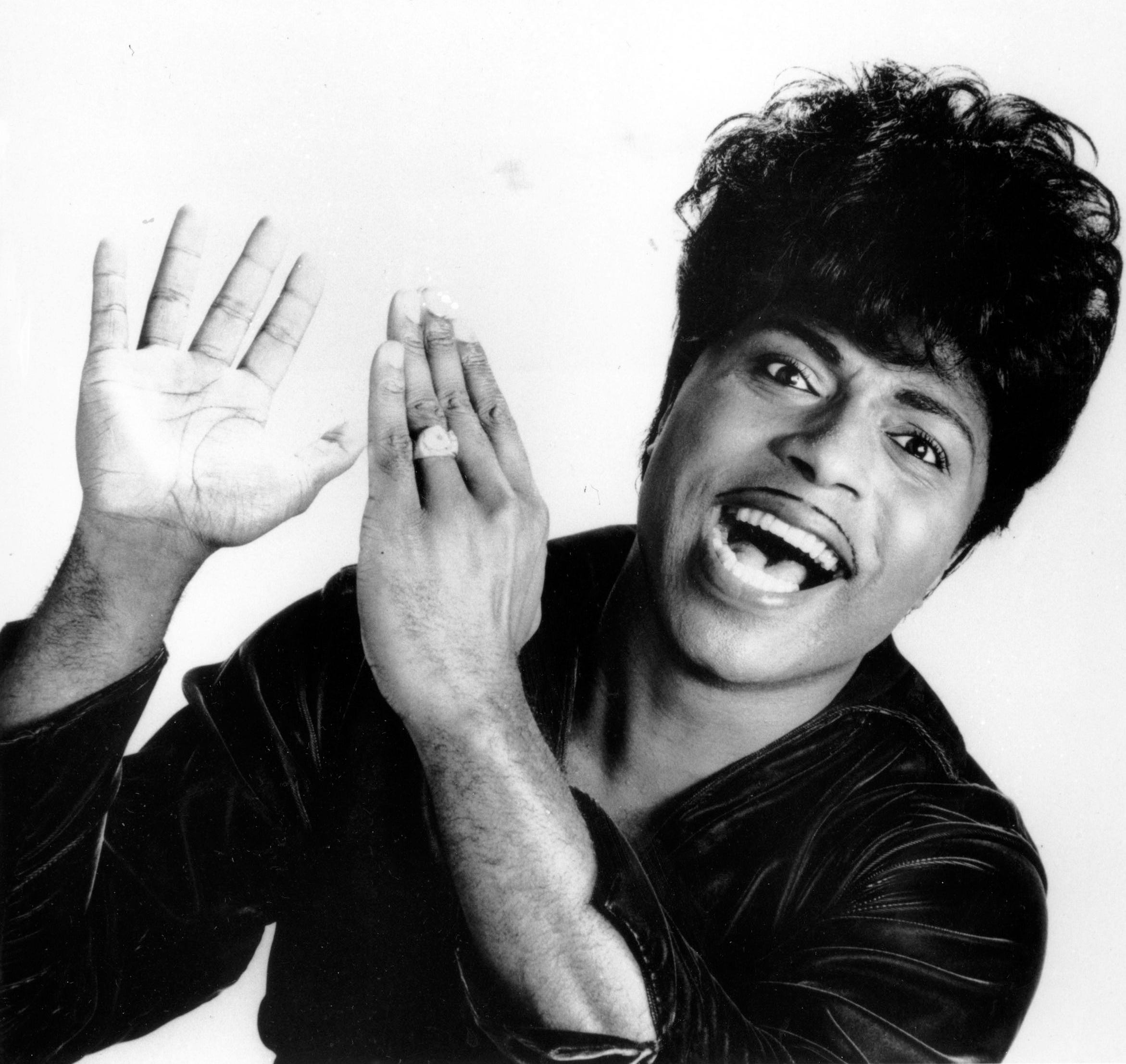 Little Richard, shown in 1966, was a staple on WLAC radio.