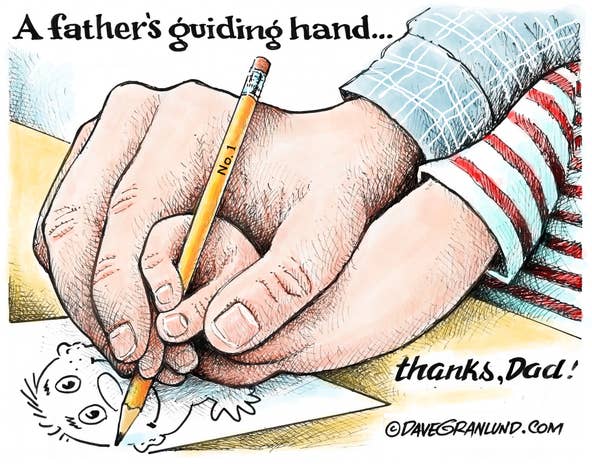 Happy Father's Day! Enjoy this collection of cartoons about dad
