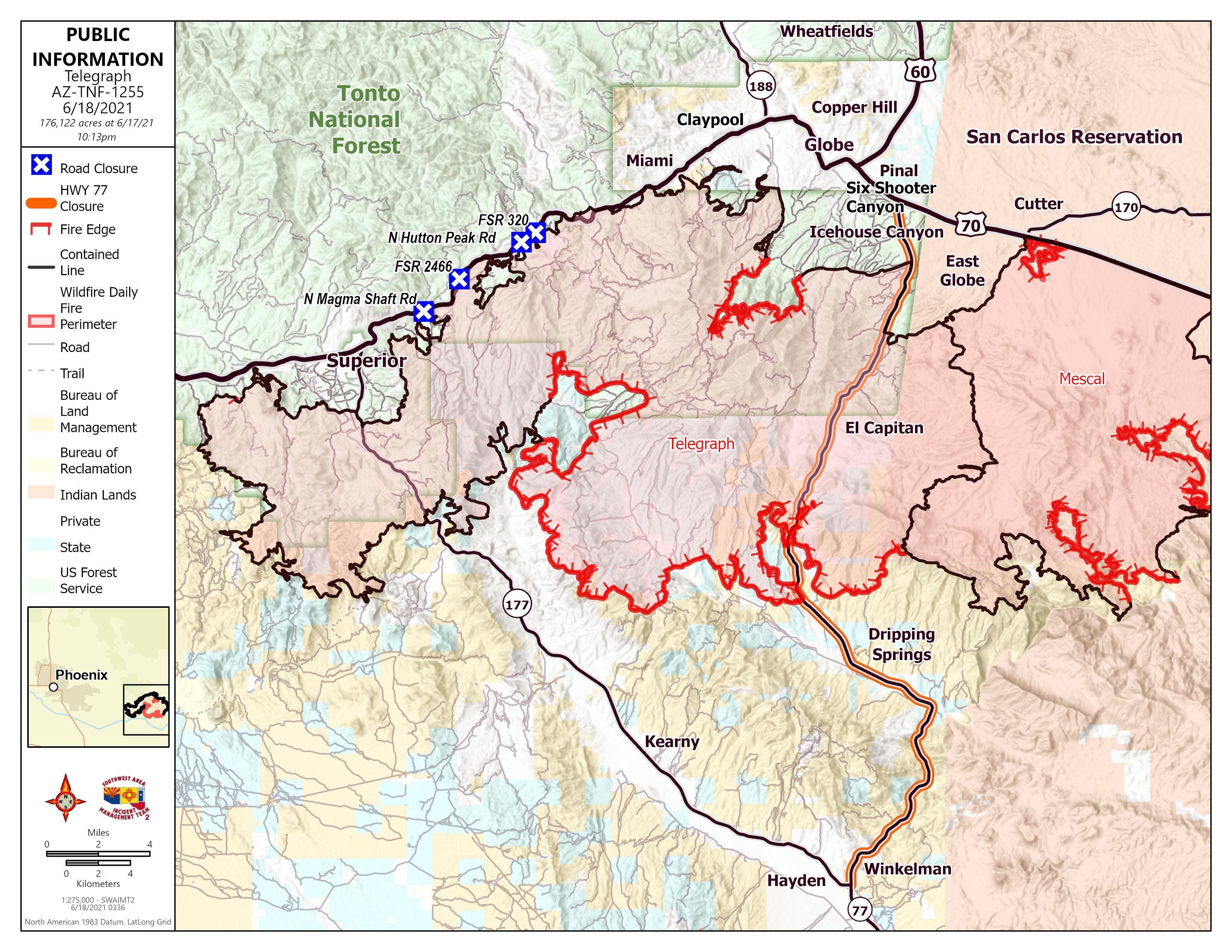 Wildfires In Az Now Map guarurec