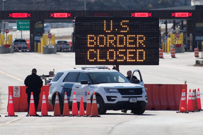 The Department of Homeland Security first closed the United States' borders to leisure travelers in March 2020.