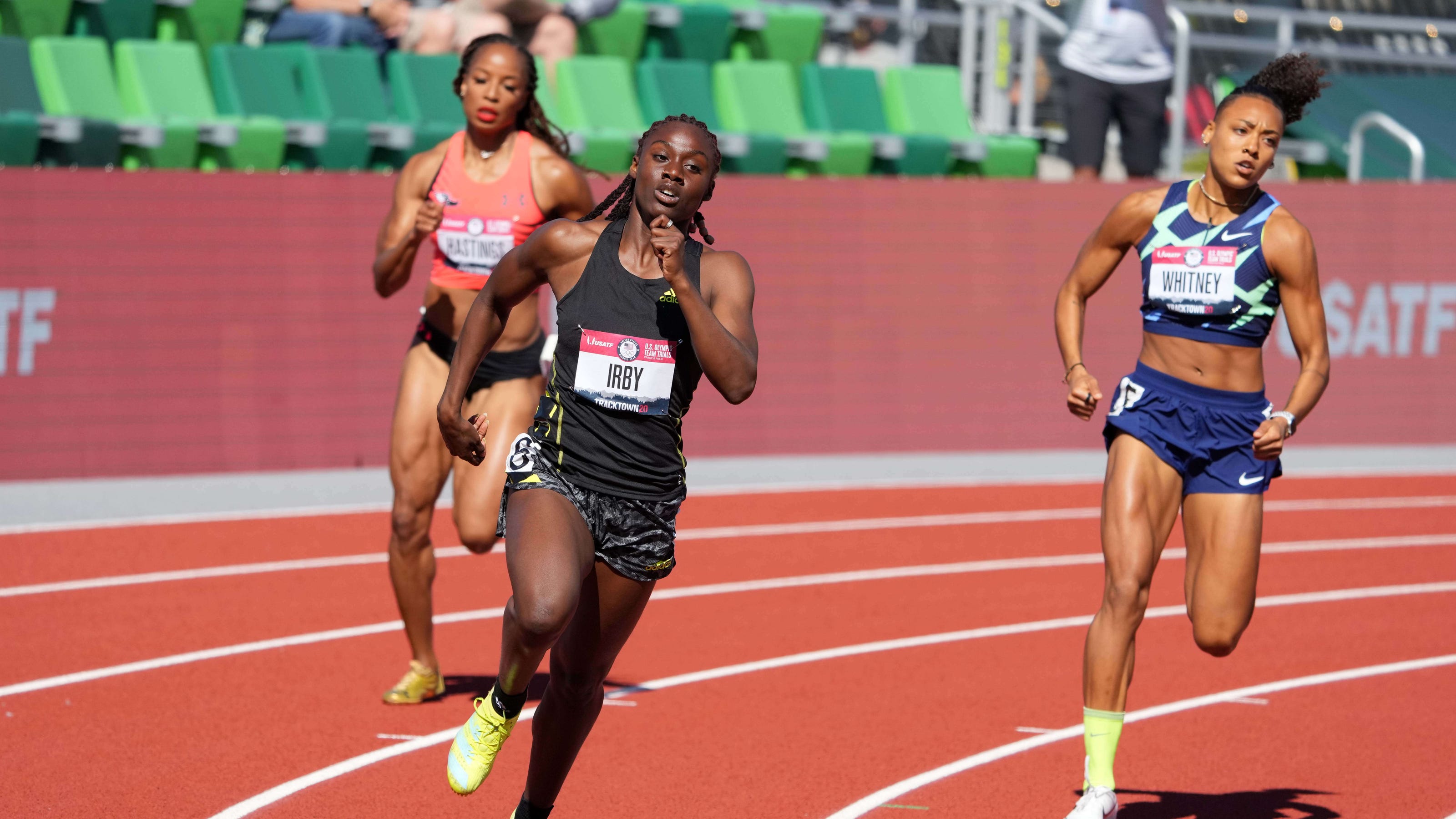USA Track Olympic Trials Lynna Irby advances in 400 meters