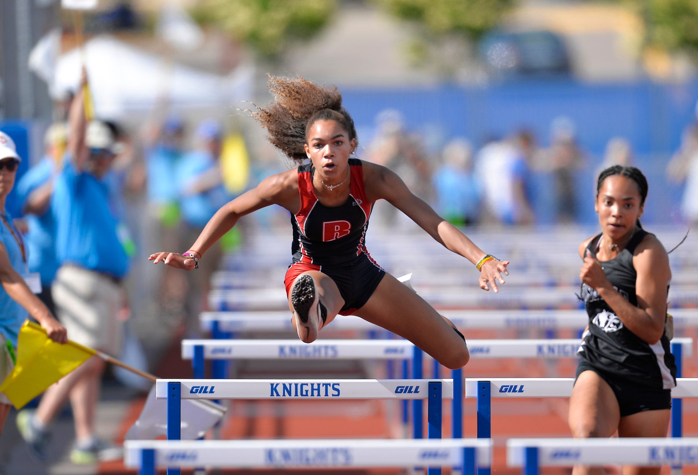 Track And Field Hurdles Girls