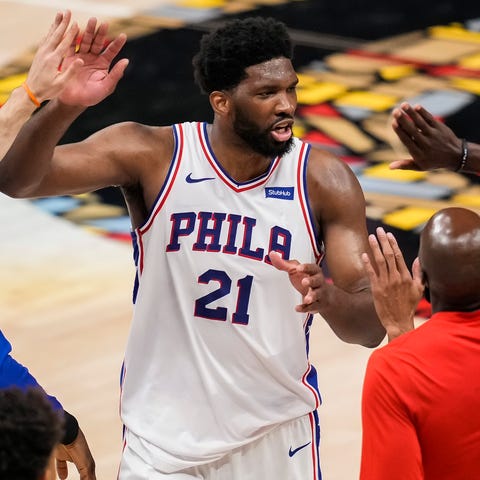 Joel Embiid and the Sixers will host Game 7 on Sun