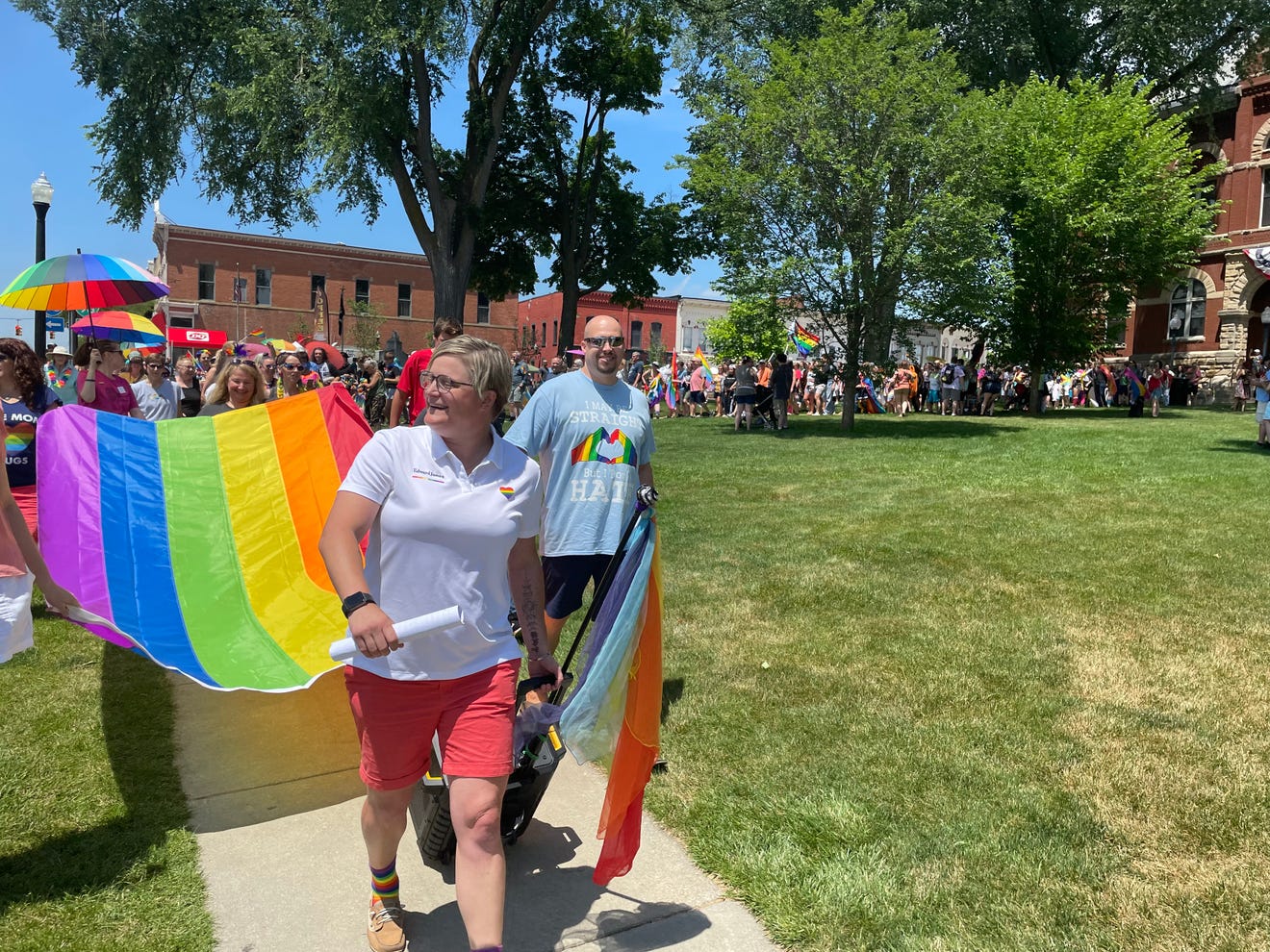 Hundreds show their Pride at Howell's firstever LGBTQ+ parade