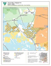 Public Land Closures Map