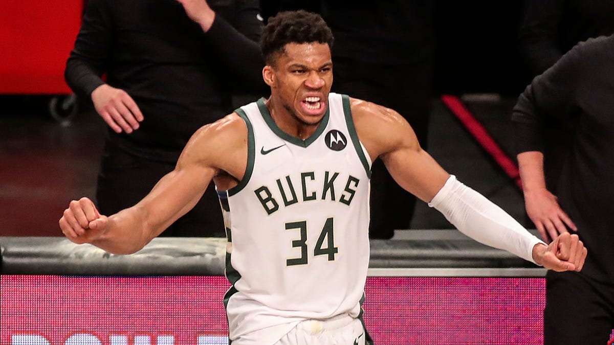 Giannis Antetokounmpo and the Bucks will play in the Eastern Conference finals for the second time in three years.