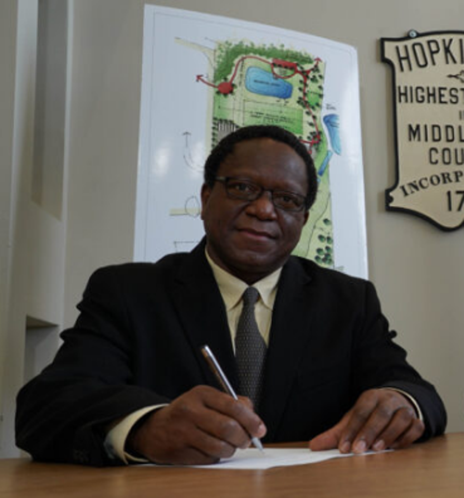 Hopkinton Town Manager Norman Khumalo