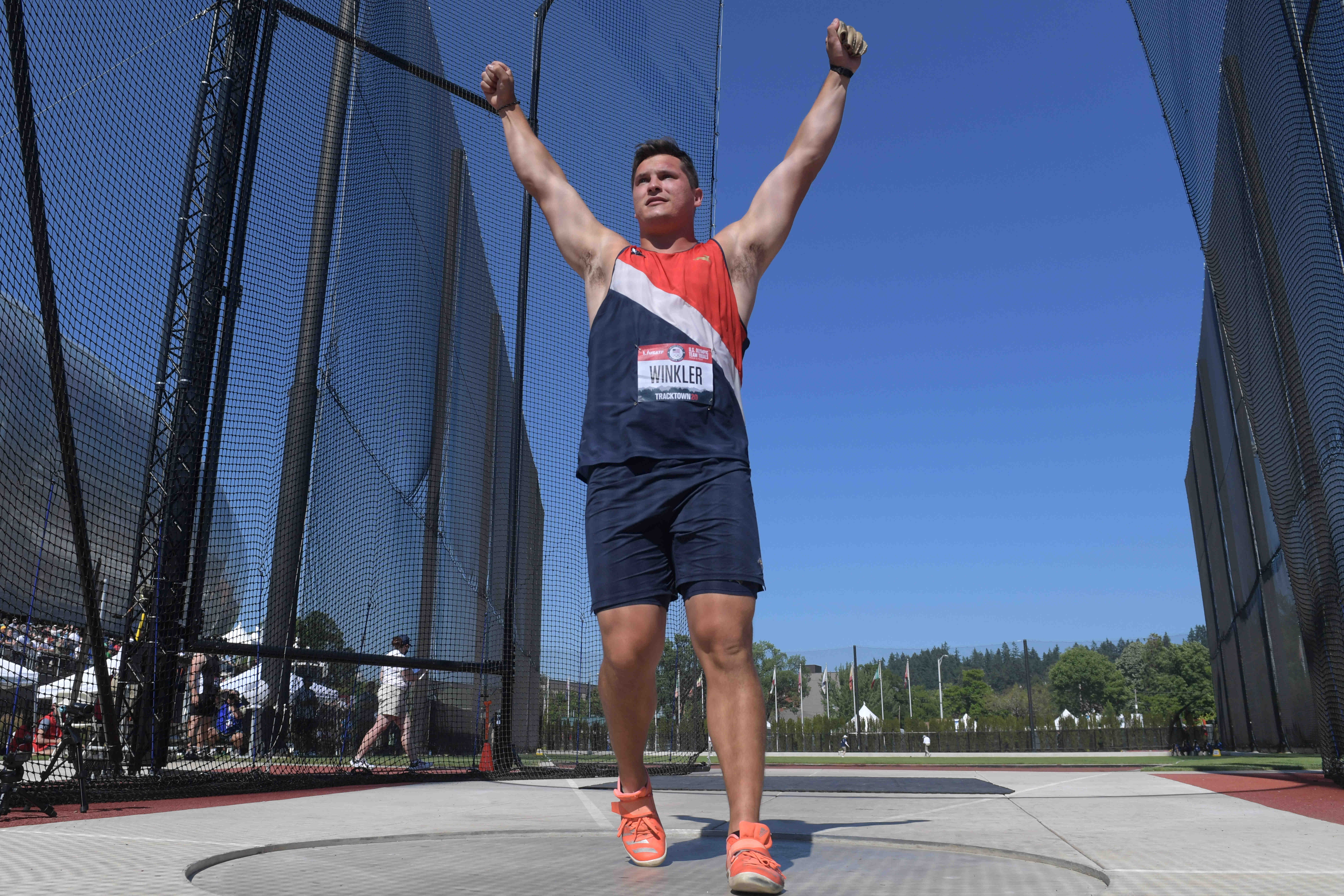 Sunday S Live Olympic Trials Event By Event Recap Rudy Winkler Sets American Record In Hammer
