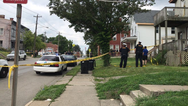 Police responded to a report of a triple shooting Monday in East Price Hill.