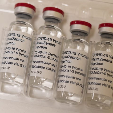 AstraZeneca vaccine for COVID-19.