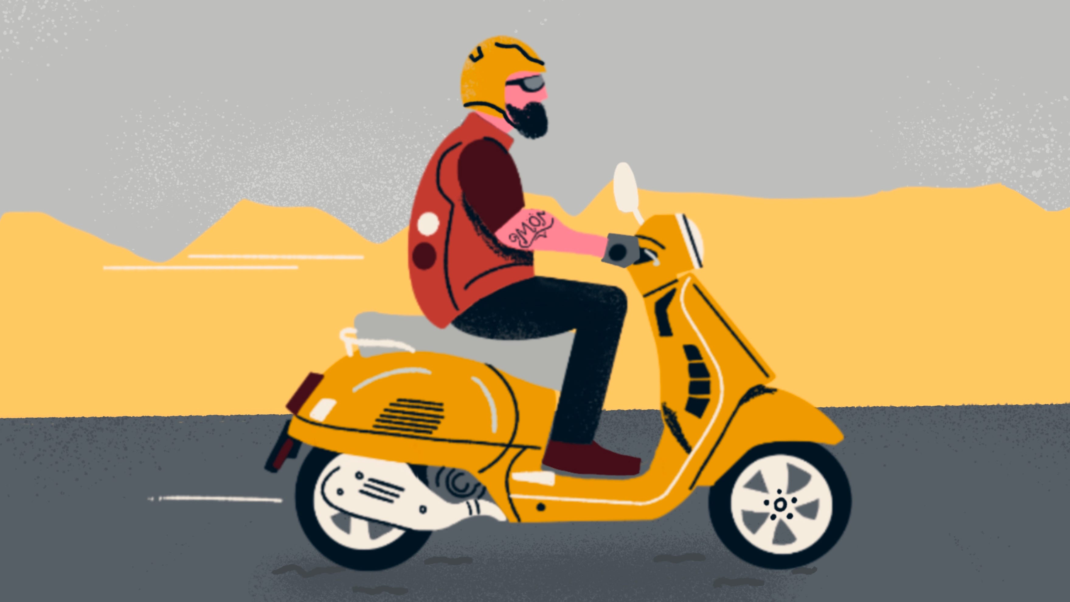 Scooter Cannonball 21 Travel 4 500 Miles In 10 Days On A Scooter