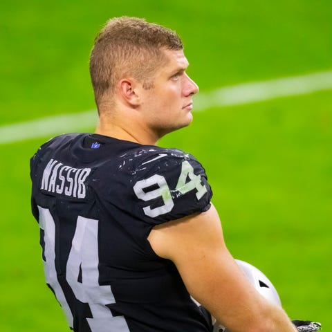 Carl Nassib of the Raiders publicly came out on Mo