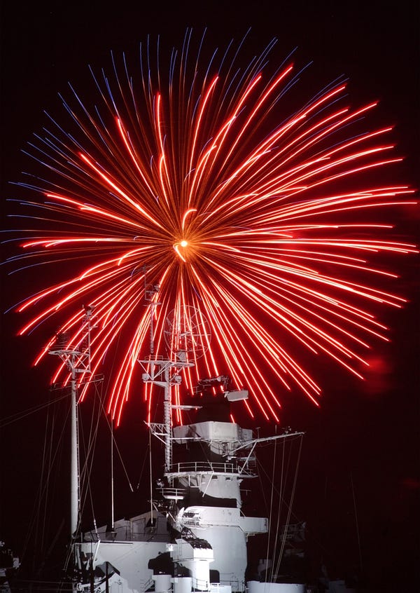 July 4th fireworks, carnival, events in Fall River and New Bedford