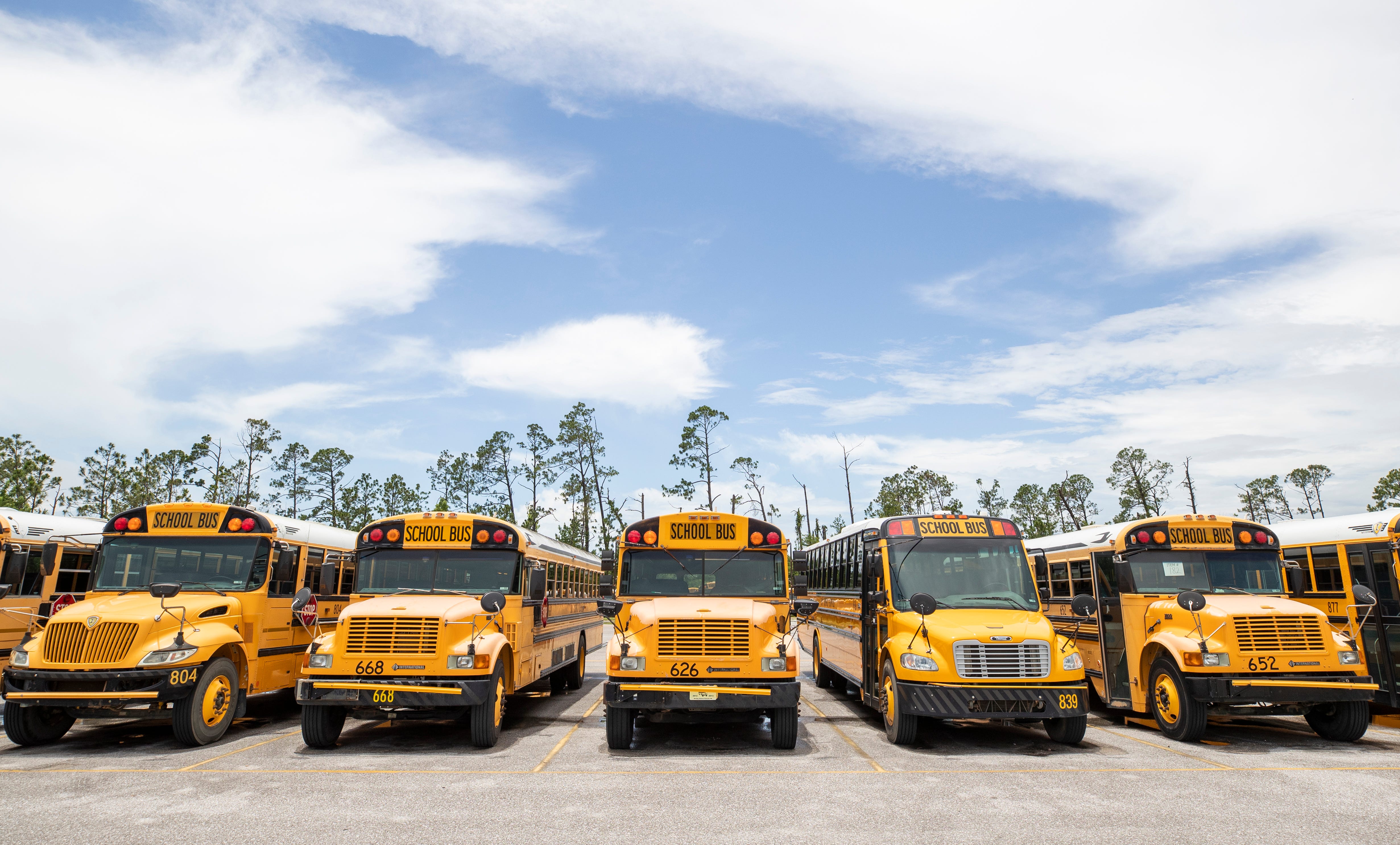 Students in Bay County must sign up early for bus rides this fall