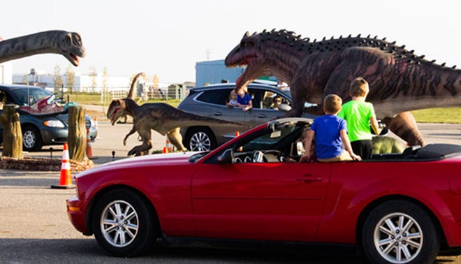 Jurassic Empire, una exhibición de 70 modelos de dinosaurios, visitará Las Cruces el 25, 26 y 27 de junio de 2021 en el recinto ferial del sur de Nuevo México.