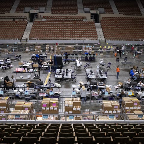Maricopa County ballots from the 2020 general elec