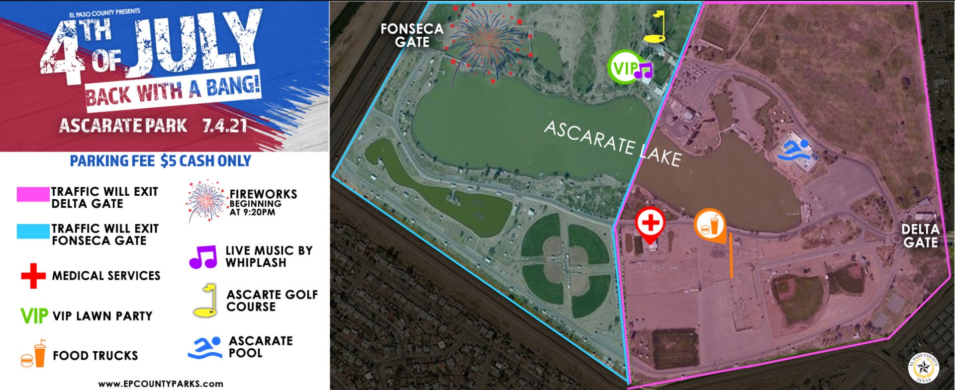 Firework show returns to Ascarate Park in El Paso for July 4 celebrations