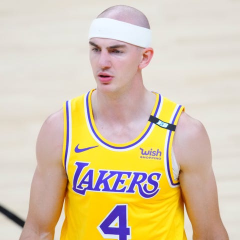 Alex Caruso has played each of his four NBA season