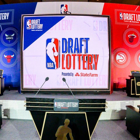 The draft lottery will determine the first 14 pick