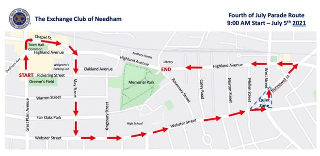 Needham Exchange Club To Hold 4th Of July Parade Needham Town Fair 2022