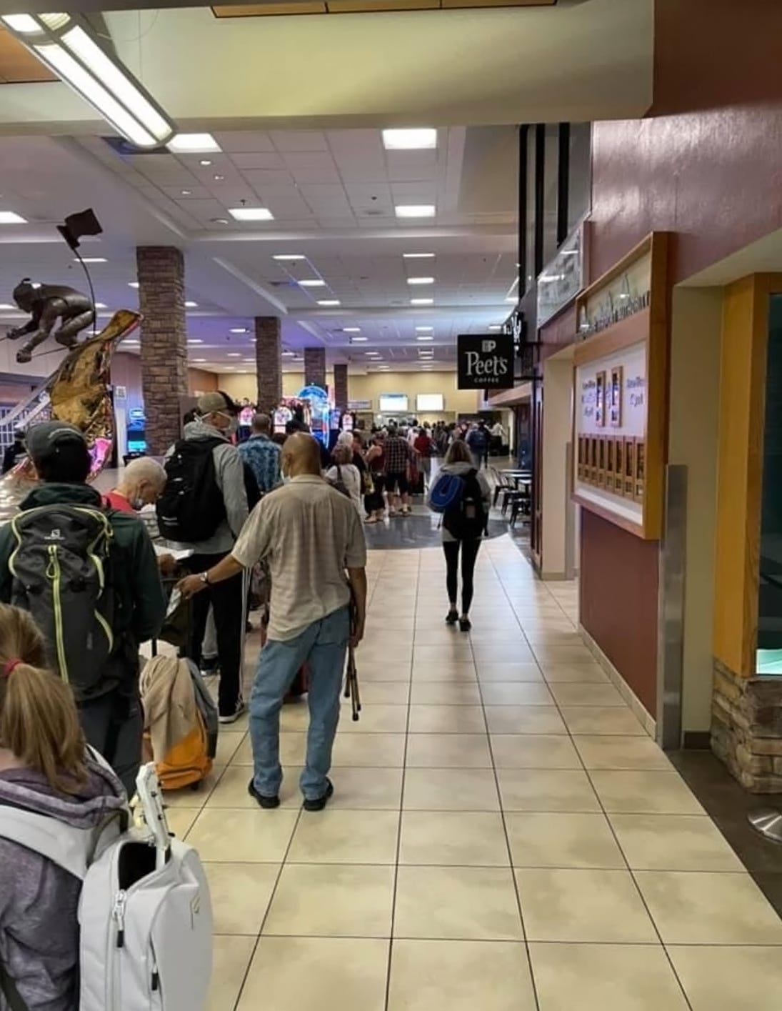 Reno airport plagued by security delays, long lines new normal