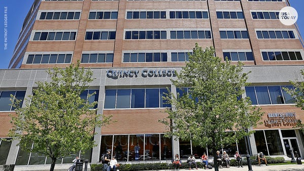 The City of Quincy, Mass. and Quincy College have 
