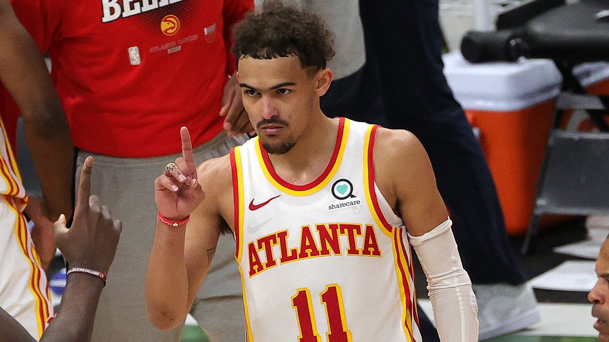 One win down, three more to go for Trae Young and the Hawks in the Eastern Conference finals.