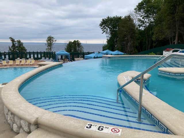 Mackinac Islands Grand Hotel Reopens Esther Williams Pool Grounds After 10m Renovation