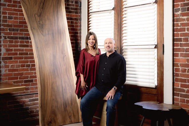 Madera Craft Furnishings owners Josh and Aimet Oberhausen hope their new showroom in Pensacola will be known as the intersection where art and nature meet.