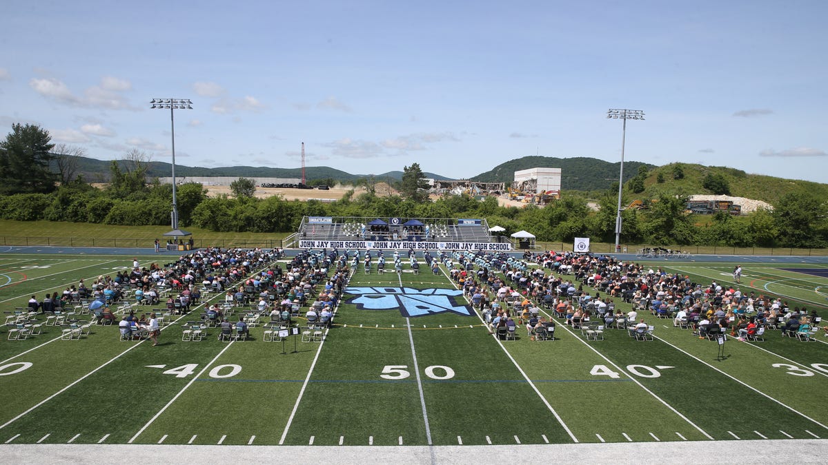 John Jay High School class of 2021 graduates