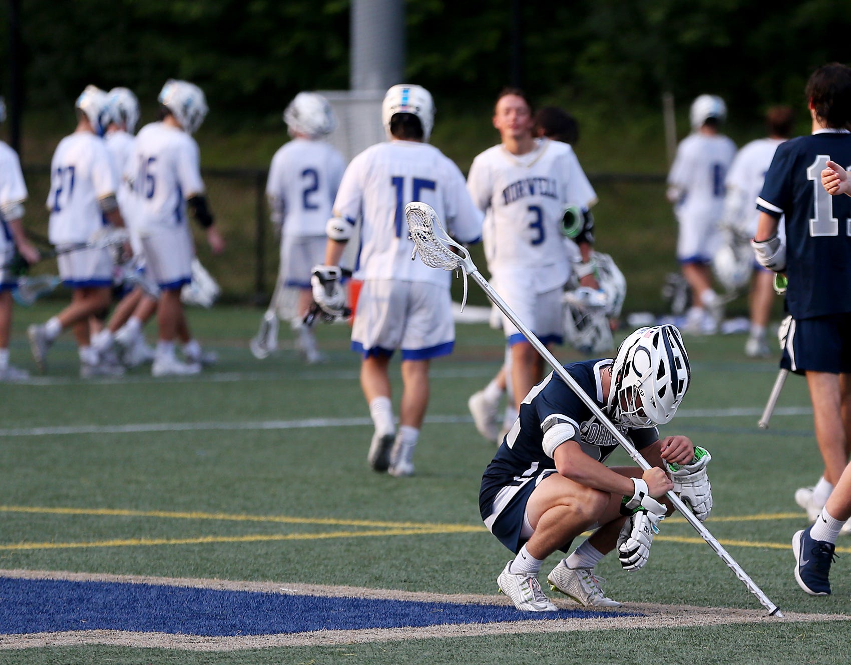Norwell High boys lacrosse survives Cohasset comeback in South semi