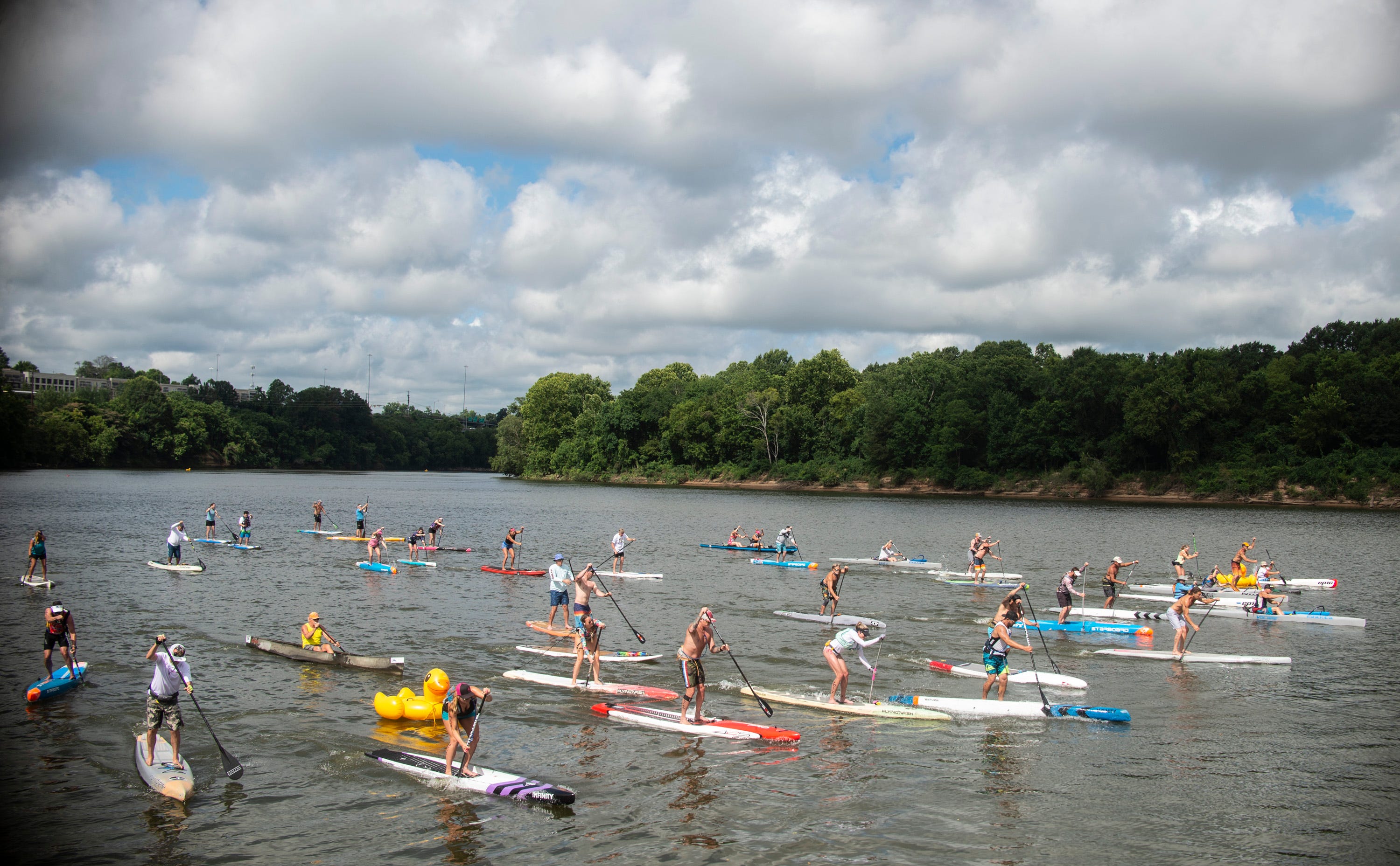 Gun Island Chute SUP Cup puts paddleboarders on the Alabama River