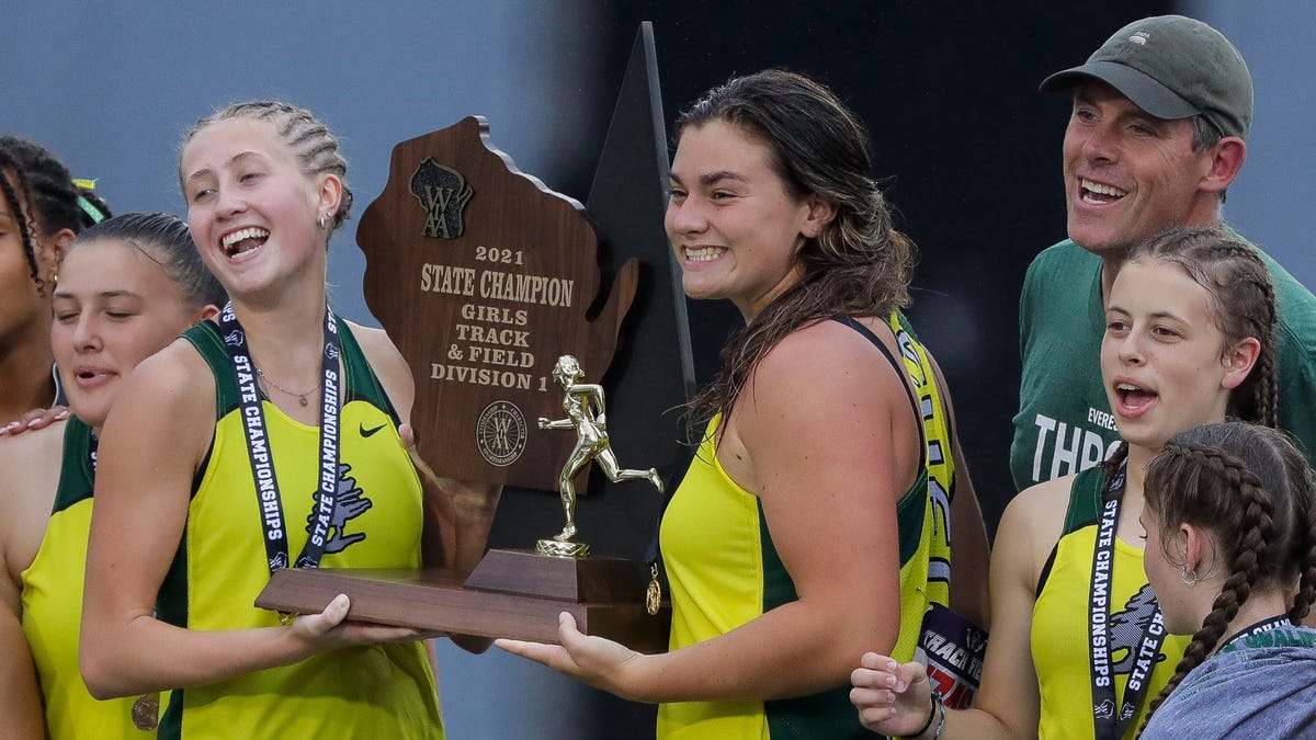 Photos from WIAA Division 1 state track and field meet in La Crosse