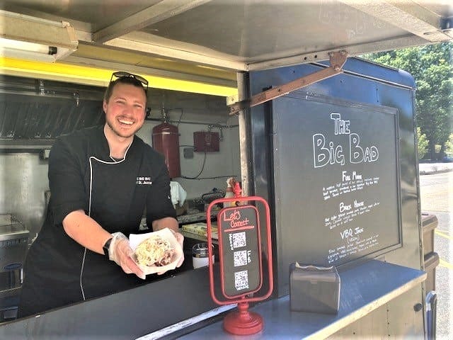 NH, ME Big Negative Foods Truck BBQ smoked meats, vegan VBQ also