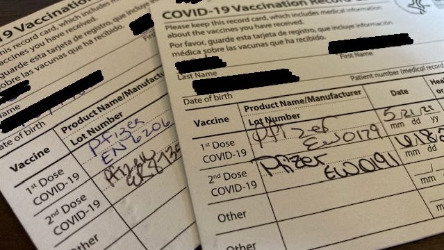 lost covid 19 vaccine card? getting a new one is easy, here's how lost covid 19 vaccine
