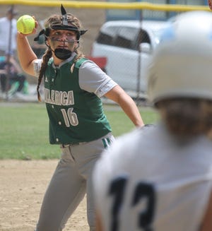 Billerica Memorial High School softball record player Kelsey Yutkins.