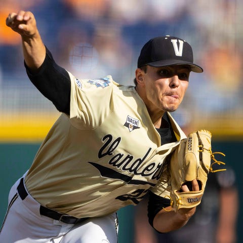 Jack Leiter will take the mound for Vanderbilt in 