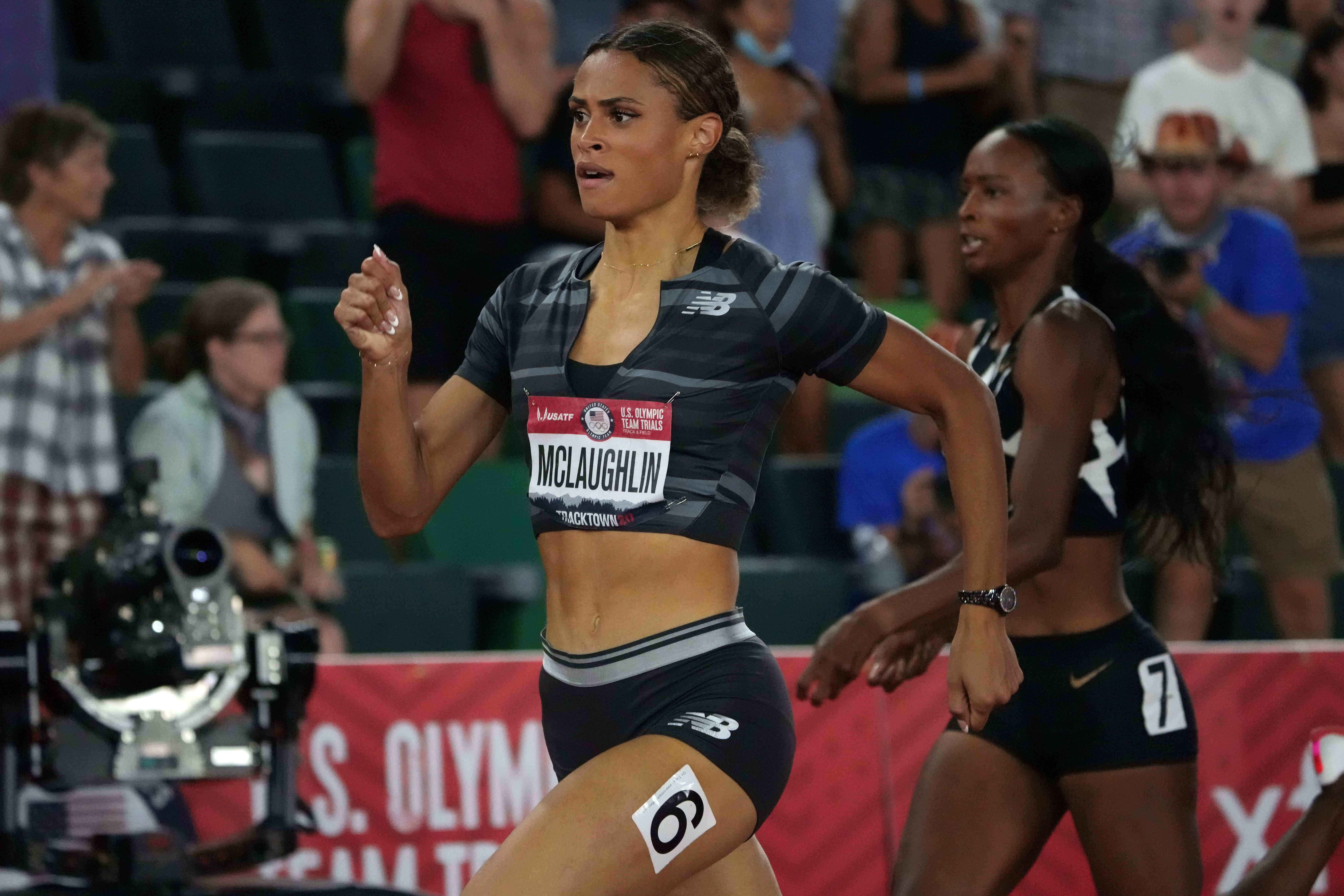 Sydney Mclaughlin Breaks World Record In 400 Hurdles At Olympic Trials