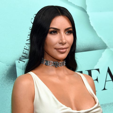 Kim Kardashian West at the Tiffany & Co. 2018 Blue