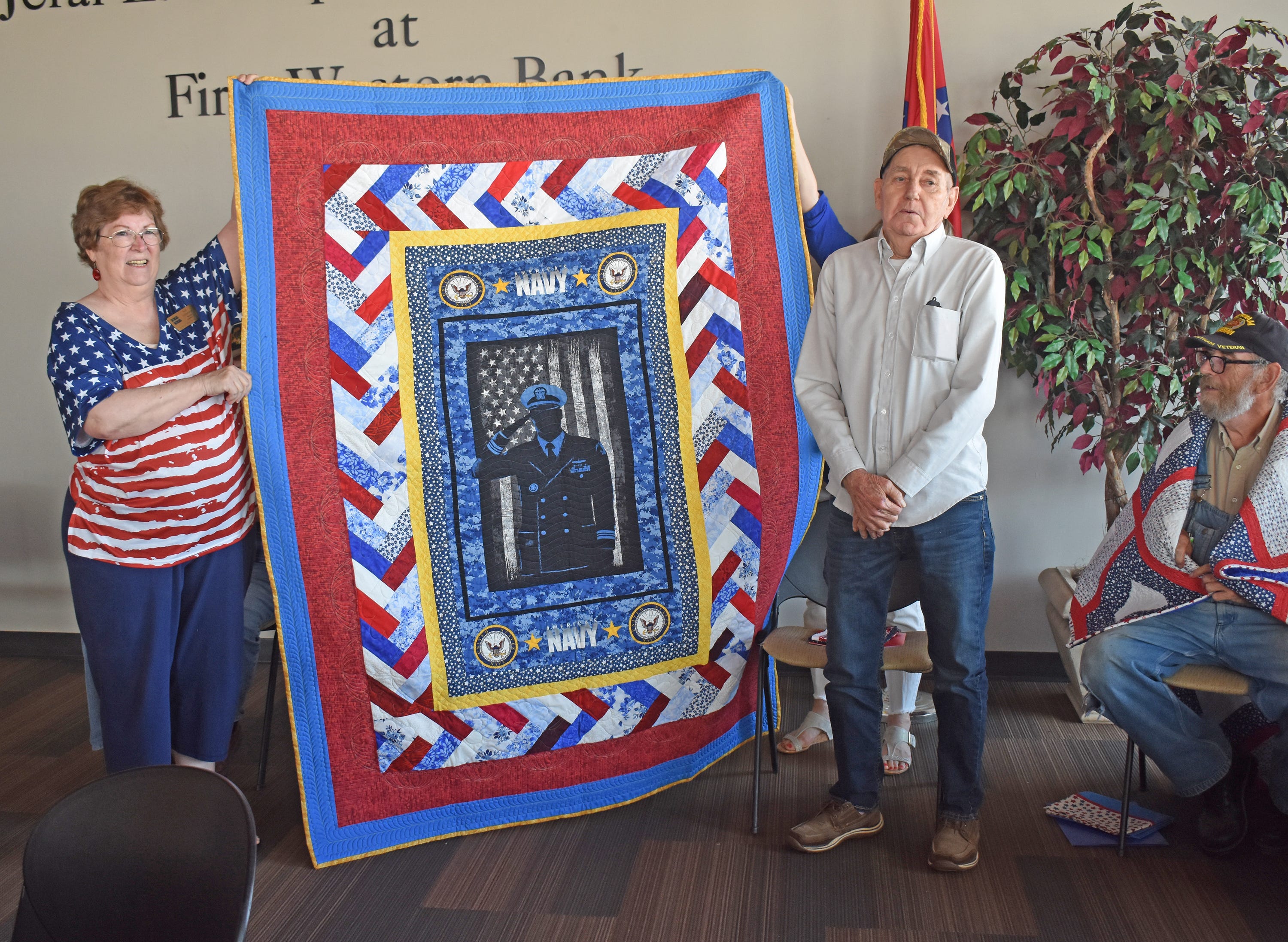 Quilts of Valor Foundation honors local veterans