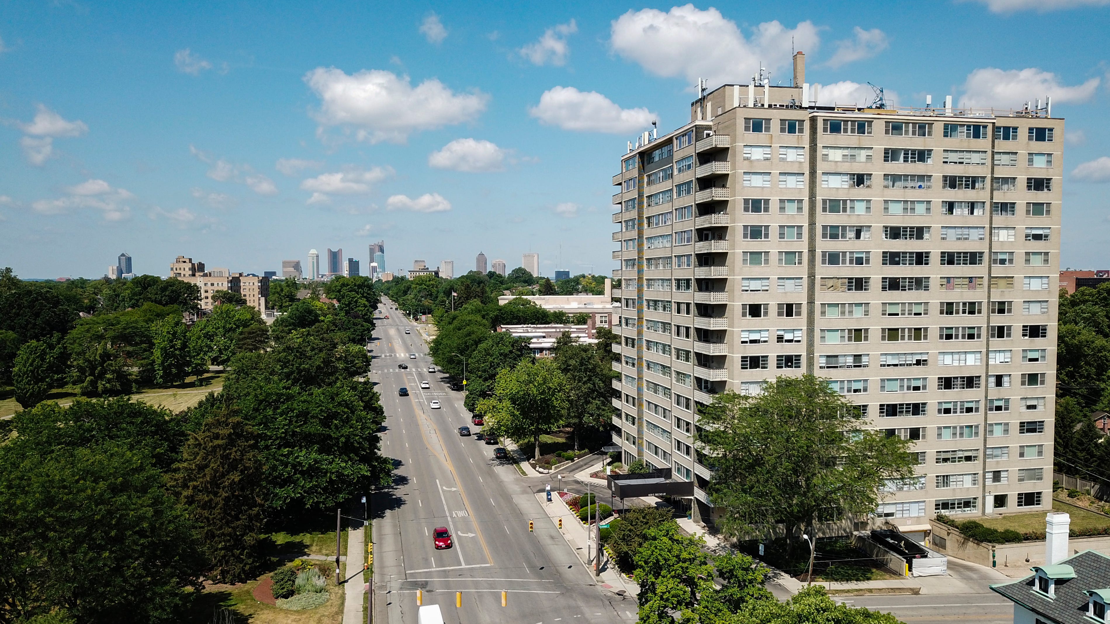 Park Towers condos on E. Broad rise from decayed to dapper