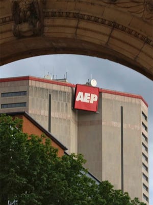 AEP headquarters as seen from McFerson Commons in the Arena District